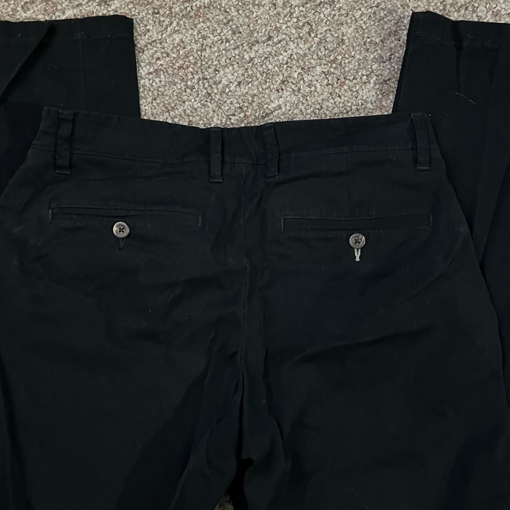 Goodfellow & Co. jet black HENNEPIN CHINO Athletic pants 31x36​ - Picture 4 of 7